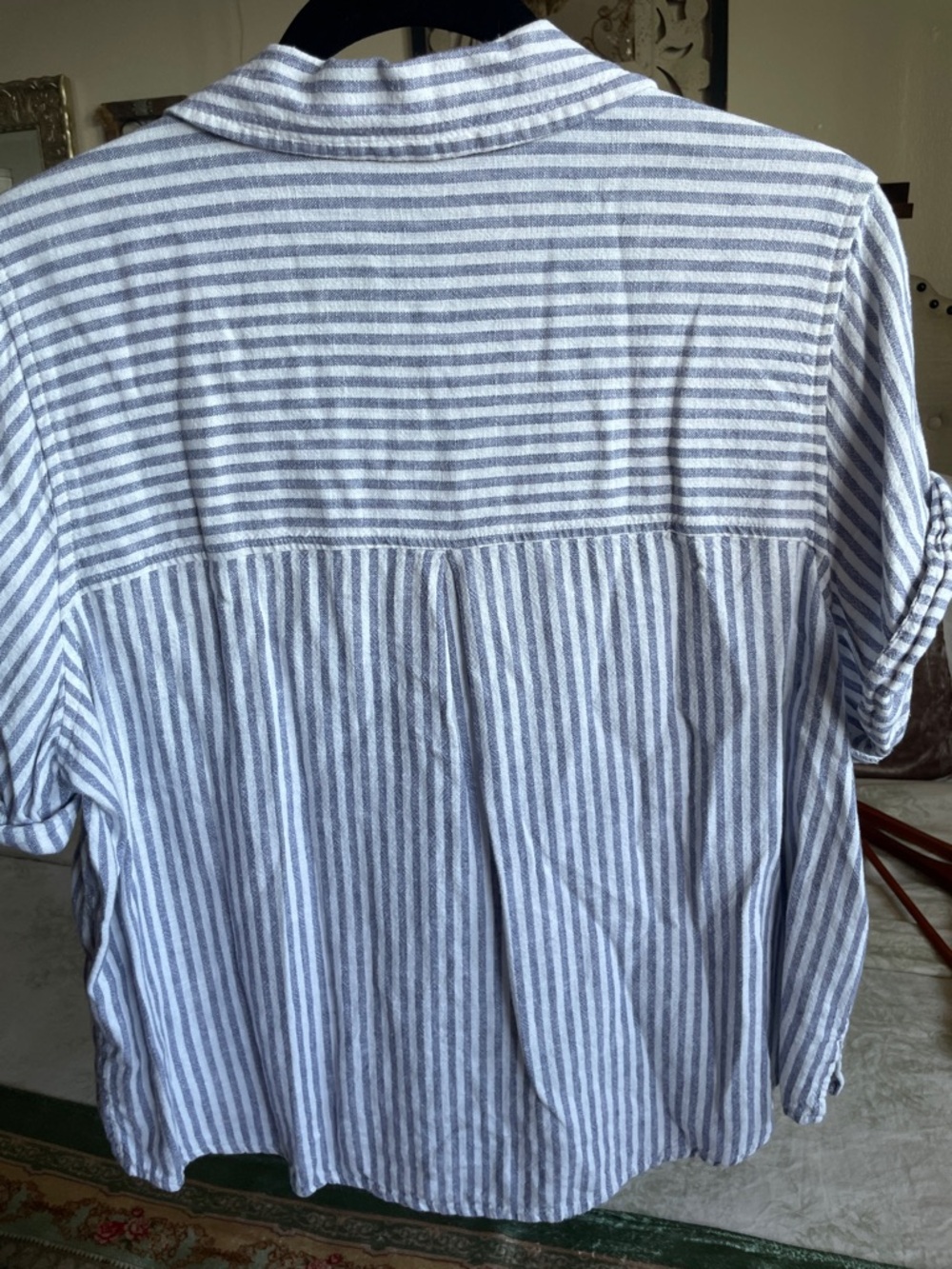 Universal Thread|Striped Button Down Shirt|Large|… - image 7